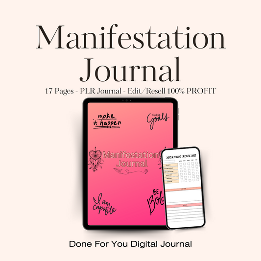 Manifestation Journal PLR