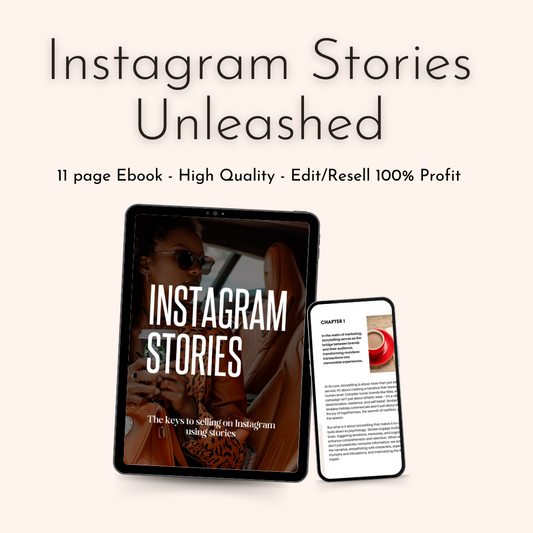 Instagram Stories Unleashed PLR