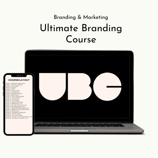 The Ultimate Branding Course w/ MRR