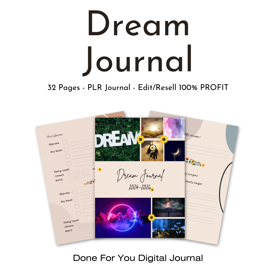 Dream Journal PLR