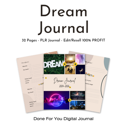 Dream Journal PLR