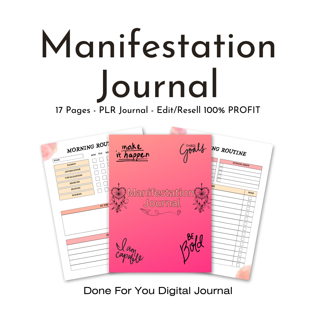 Manifestation Journal PLR