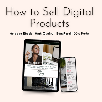 How-to Digital Product Guide PLR