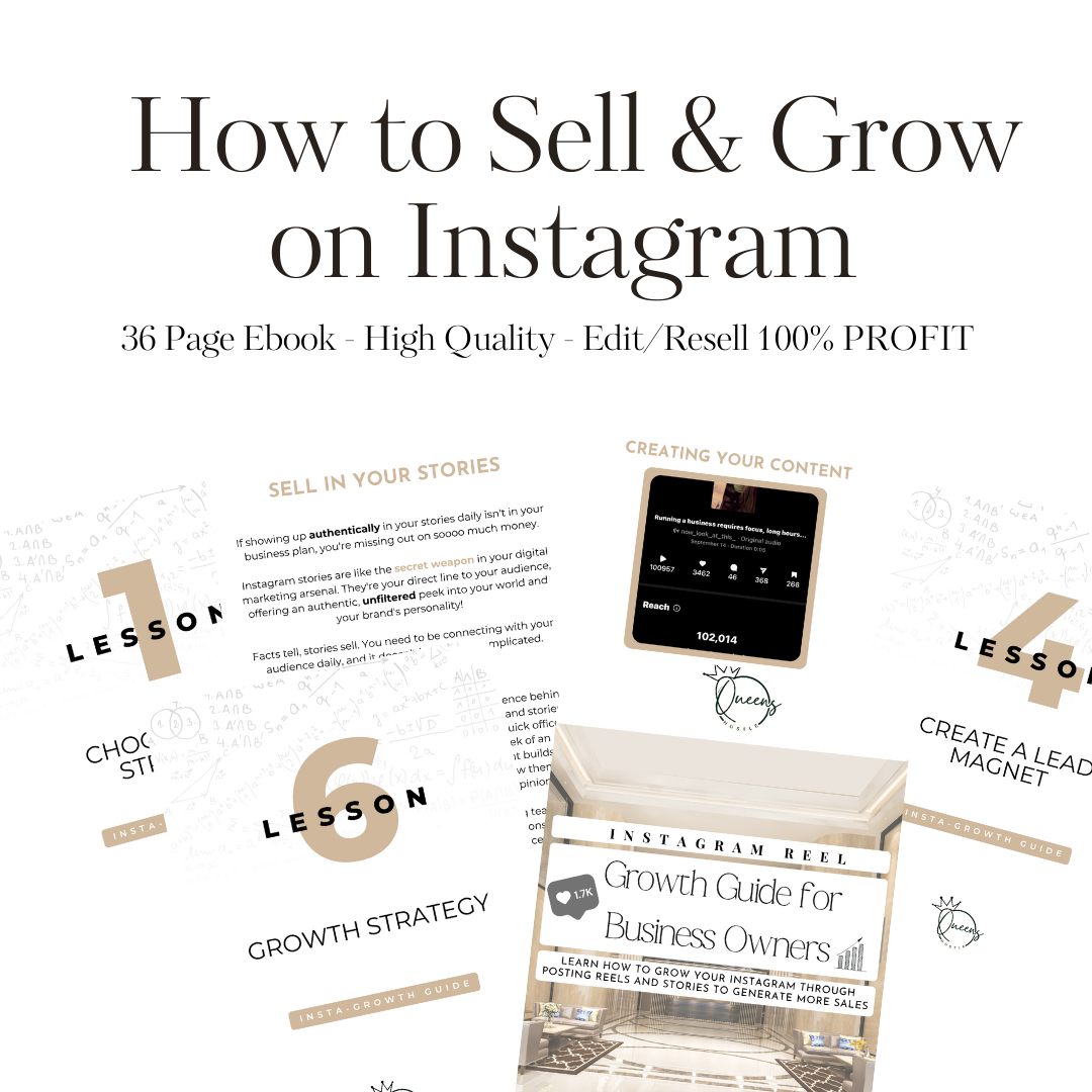 Instagram Growth Blueprint PLR